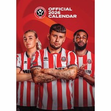 Sheffield United FC A3 Calendar 2026 - Football - Month To View