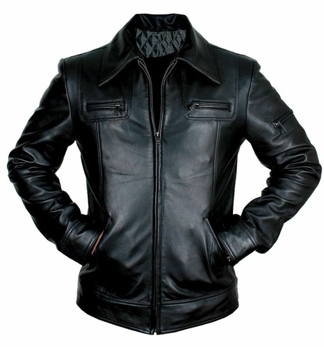 Men genuine lambskin - men's, real