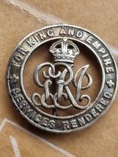 WW1 Silver War Badge, Royal