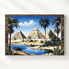 Egyptian Pyramids Tapestry