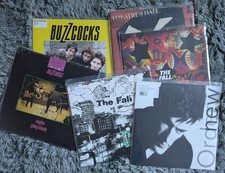 6 x Buzzcocks Singles The Fall New Order Low Life Post Punk Indie LP Job Lot