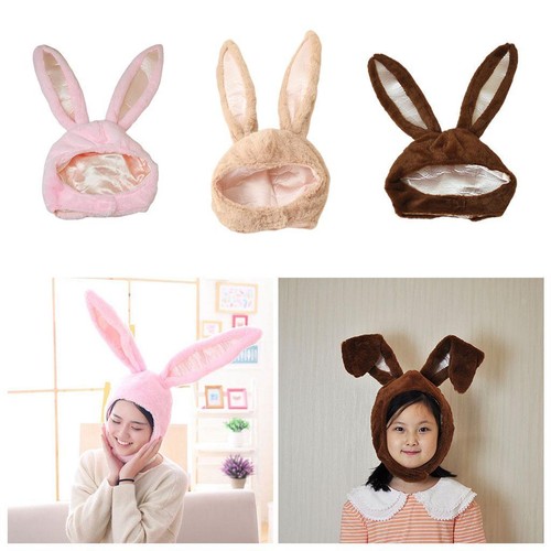 Long bunny hat party - long,