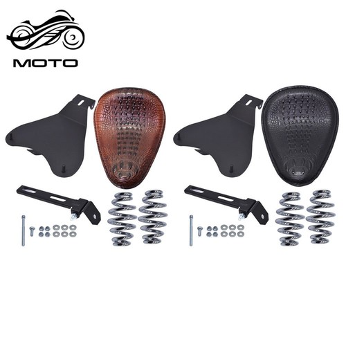 Motorcycle solo seat - seat, spring