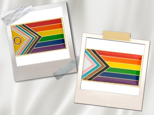 Gay lgbt pin badge - gay,
