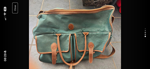 Ralph lauren green soft duffle - soft,