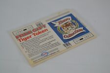 Esso Tiger Tokens Collection Un-Used Stack 25 Tokens