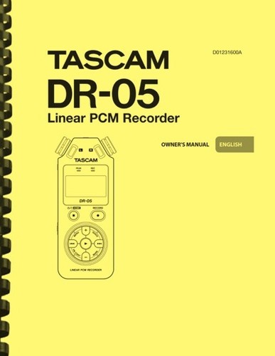 Tascam linear pcm - tascam,