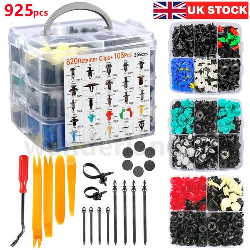 925pcs car body plastic clips - body,