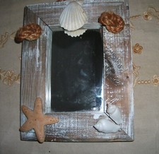 SMALL SHABBY CHIC SEA SIDE / BEACH THEMED WALL MIRROR
