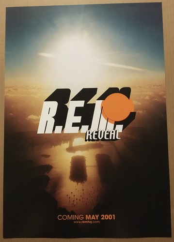 Rare 2001 teaser promo - r.e.m.,