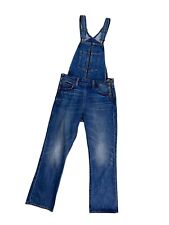 VTG LEVIS ORANGE TAB DENIM DUNGAREES OVERALLS POCKETS ZIP 27W 26L