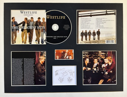 Westlife signed autographed - westlife,