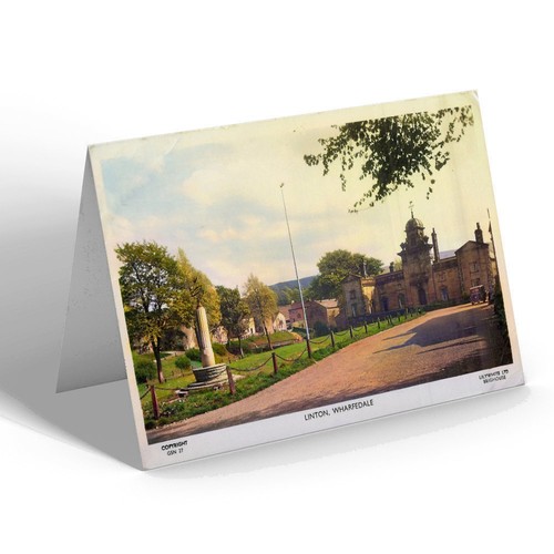 Greeting card vintage - greeting,