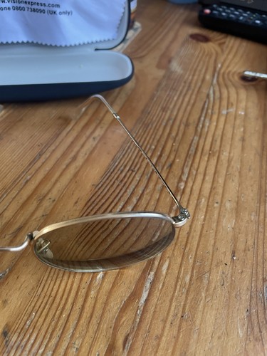Ray ban gold - ray, round