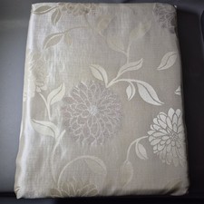 Pair Lined Curtains Belfield Furnishing Ready Made Clara Natual 66x 72 168x 183