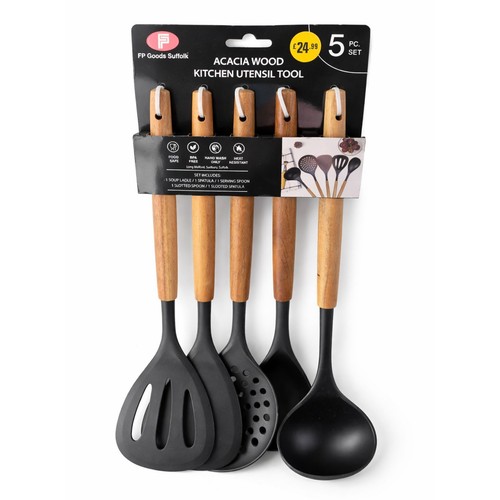 Acacia wood kitchen utensil - kitchen,