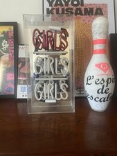 Neon acrylic Girls Girls Girls sign