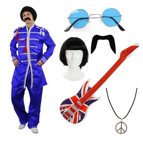 Mens 60s pop sergeant costume - mens,