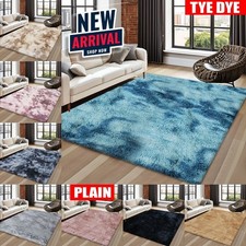Fluffy Large Shaggy Rugs Non