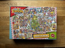 Jigsaw Gibsons Jokesaw Crackers for Christmas 1000 pieces immaculate