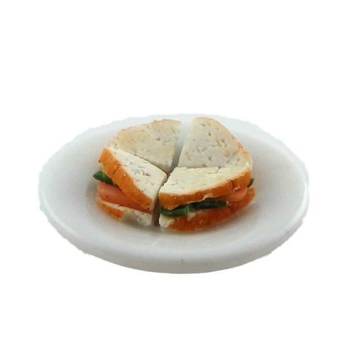 Dolls house salmon cucumber - salmon, &