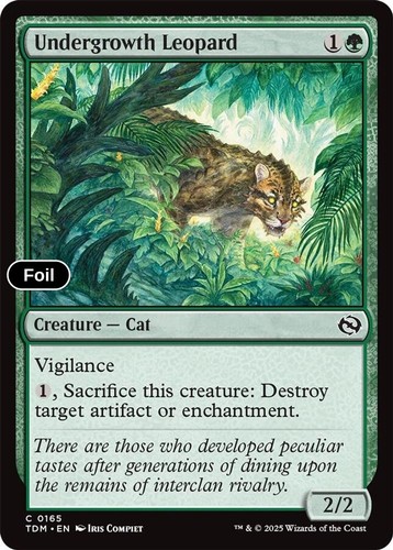 Undergrowth leopard foil - -, nm
