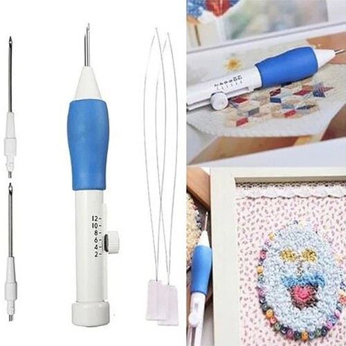 Embroidery punch needle kit - punch,