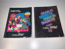 Vntg Corel Draw It Chart It Paint It Show It Its Easy 3.0 Manual Only 1992 Books