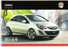 Vauxhall Corsa 2012-2013 UK
