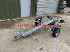 New Erde PM310 Flatpacked Single Motorcycle Motorbike Bike Trailer - 300KG MGW ✅