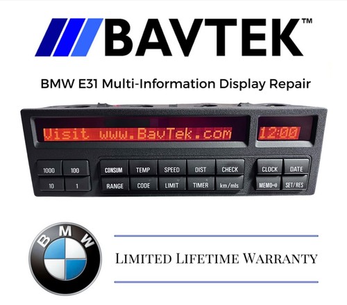 Bmw e31 multi information - e31,