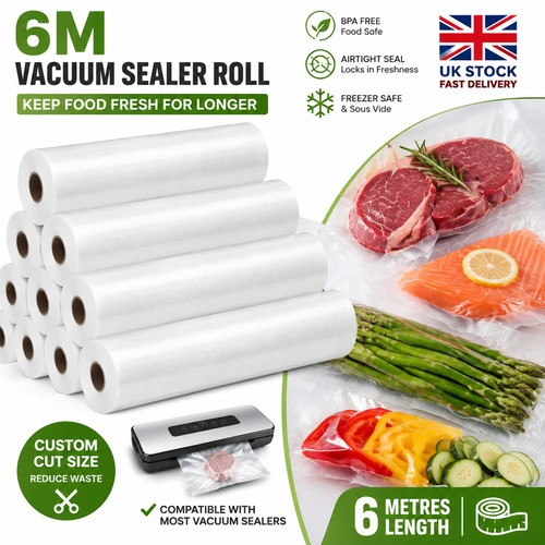 Food vacuum sealer - food, rolls