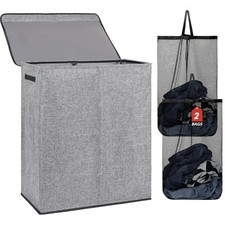 150L Double Laundry Basket