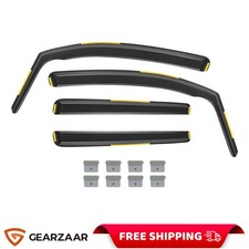 Rain Sun Wind Deflectors FOR VAUXHALL ZAFIRA B MK2 2005-2014 5 DOOR MPV Upgraded