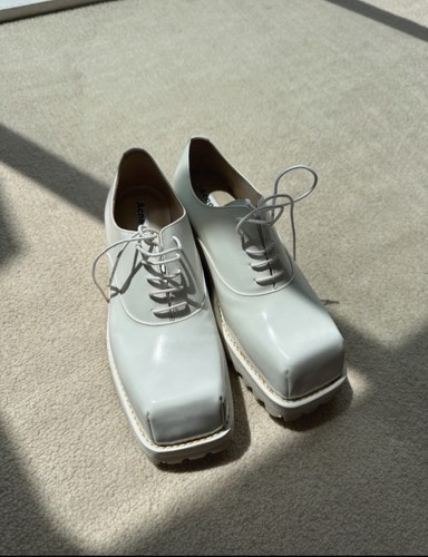 Acne studios white leather - studios,