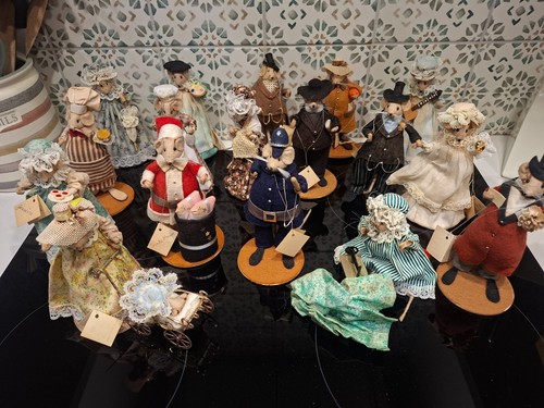 Collection vintage felt - , 17