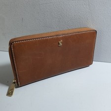 JOULES Tan Leather Purse