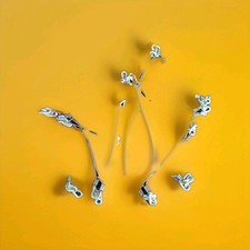 Mountain Bike Tyre 26" Wheel - Snow Chains (Set X2 Chains) - Width 2"