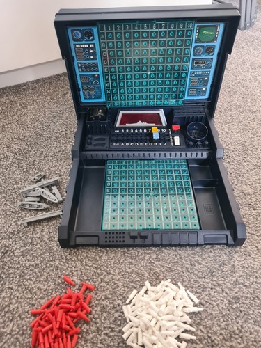 Vintage computer battleship - computer,