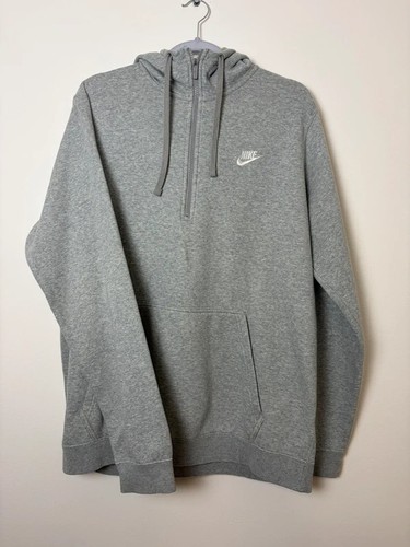Nike grey zip hoodie - nike,
