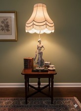 Vintage Juliana Collection Lady Figure Lamp Widdop Bingham Art Deco Style