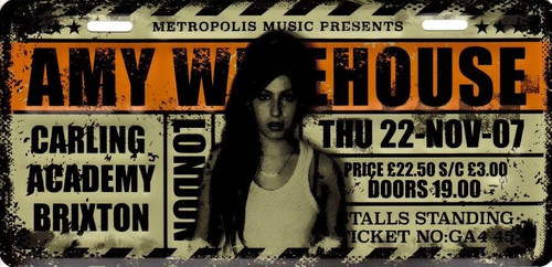 Amy winehouse carling academy - carling,