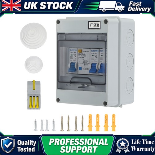 Mains fuse box - fuse, motorhome
