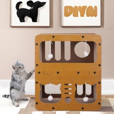 Cat house for indoor cats - house,