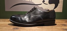 Black Oxford Leather Parade Shoes with hard wearing Rubber sole UK 9 M