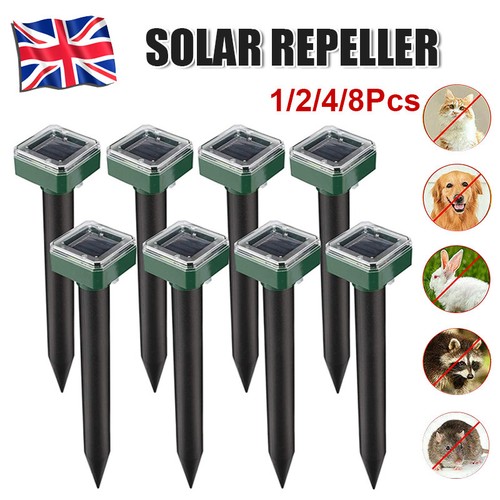 Solar powered ultrasonic - 4/8x,