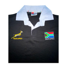 South Africa  Rugby Shirt Retro Classic Traditional Top All Sizes S - 2XL