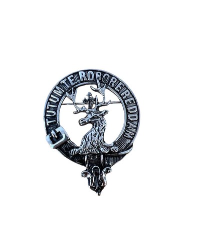 Crawford clan crest pewter cap - crest,