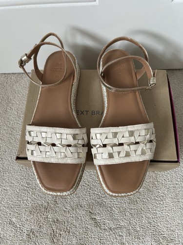 Cream gold genuine - cream/gold, leather