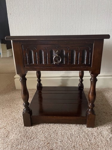 Jaycee lamp table warm tudor - table,